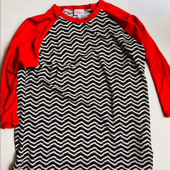 Lularoe - Women’s Top Raglan Pattern Randy - Picture 1 of 3